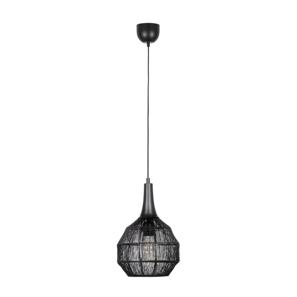 Runde Hängelampe Soraya Ø 26cm - schwarz Trio 4017807617474