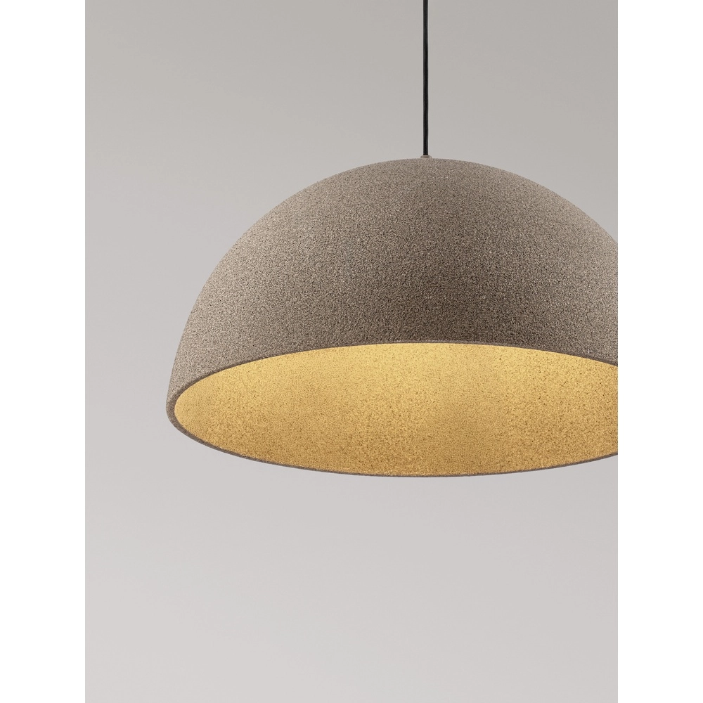 Pendelleuchte Starla braun Ø 60cm Lyora 5212017476821
