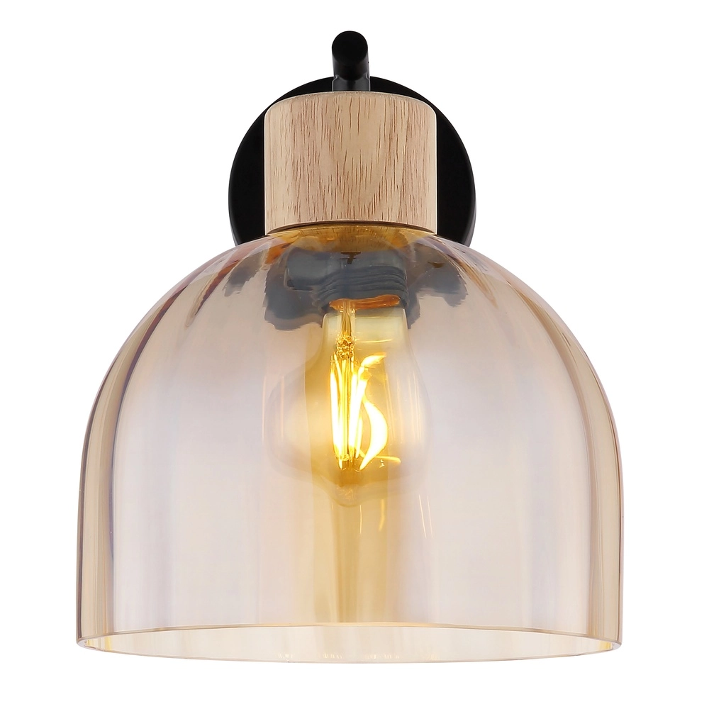 Wandlampe Swanson Schwarz Globo 9007371586646