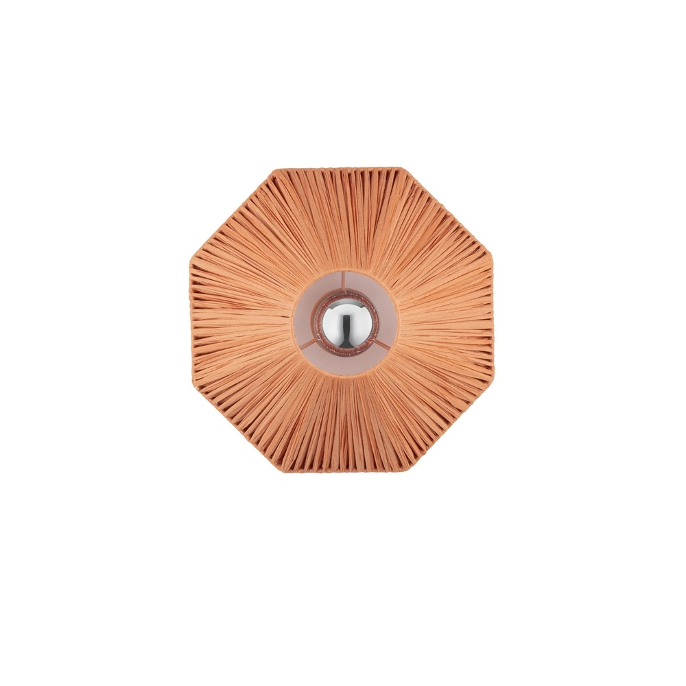 Wandlampe Elvio Terrakotta Ø 30 cm Lyora 5212017493873
