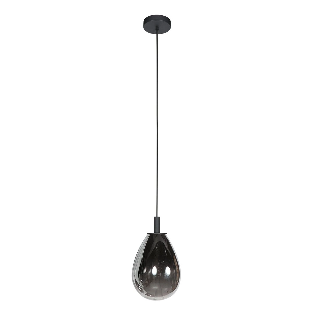 Pendelleuchte Glimsy 1-flammig schwarz Ø 22cm Steinhauer 8712746177978