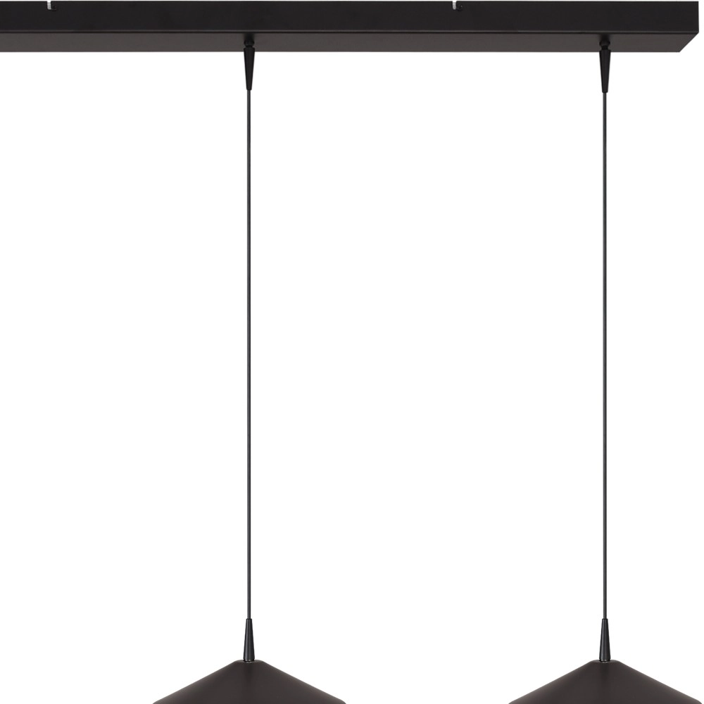3-Licht Pendellampe Ceppo schwarz Ø 22 cm Masterlight 8718121358468