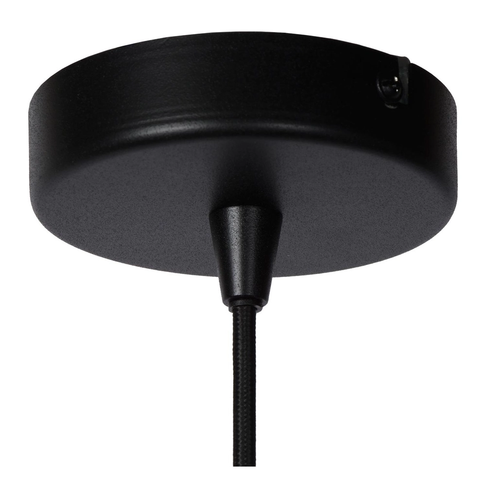 Pendellampe Nolan Ø 24 cm schwarz Lucide 5411212302878