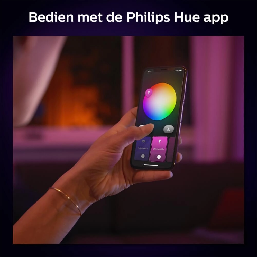 Badezimmer-Deckenleuchte Hue Xamento - White and color Philips 8719514452251