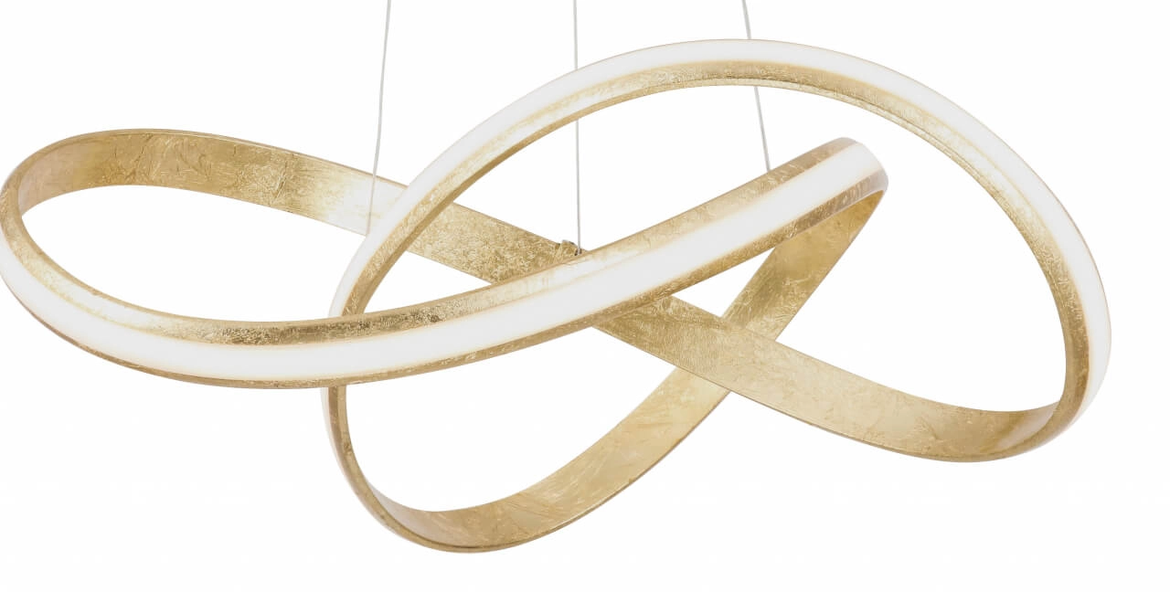 Gold Pendelleuchte Melinda Ø 60cm Paul Neuhaus 4012248327586