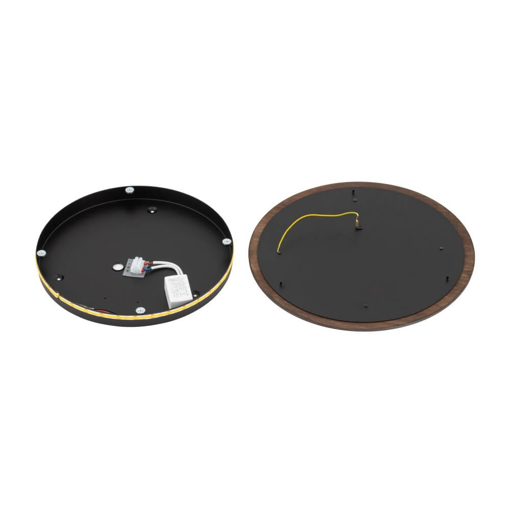 Wandleuchte Ring Timber L LED-Holz Lyora 5903139112918