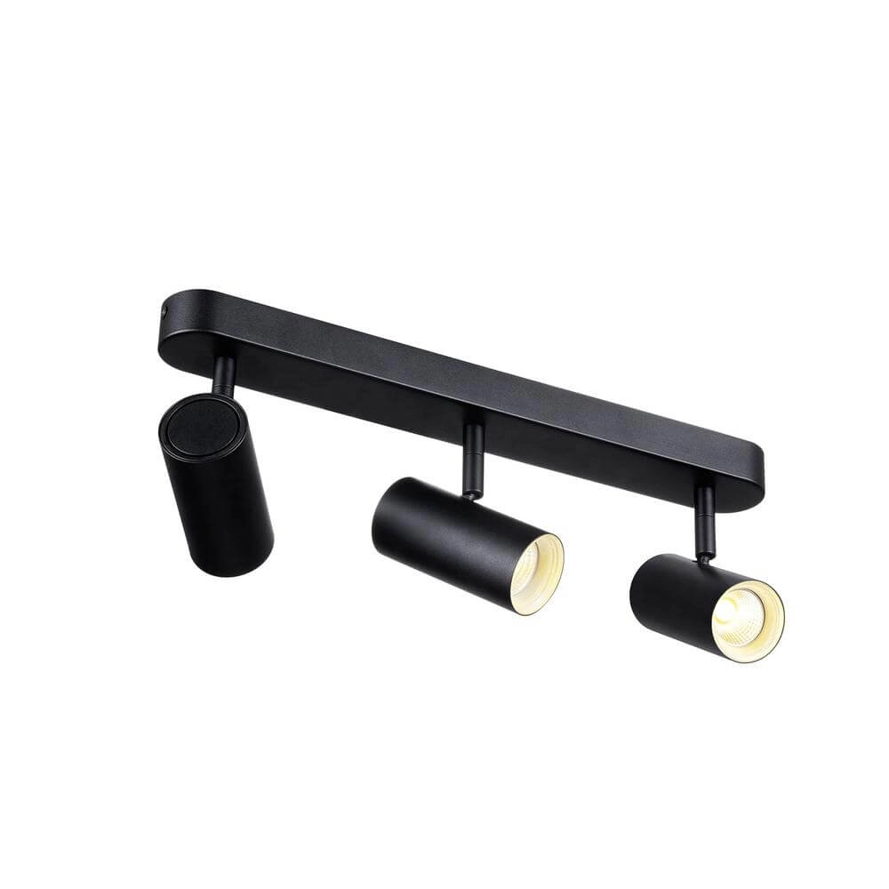 Aufputz-Spot Noblo schwarz 3-flammig 3000K SLV 4024163300360