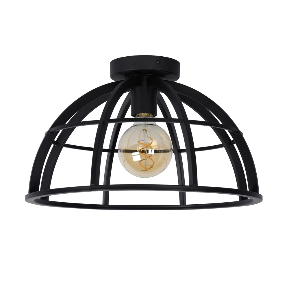 Deckenlampe Dikra Industriell Schwarz