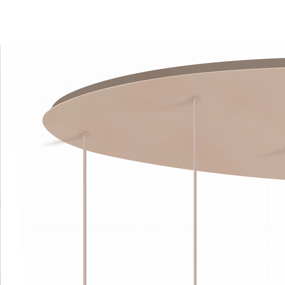 Design-Pendelleuchte Locarno 8-hell sandbraun Highlight 8718379051272