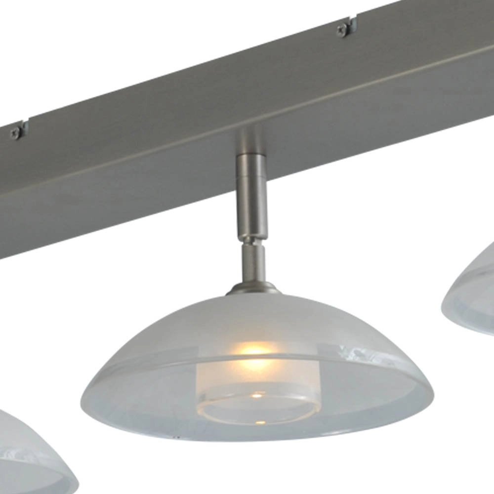 LED-Deckenlampe Melani 3-Licht-Metallgrau Masterlight 8718121212692