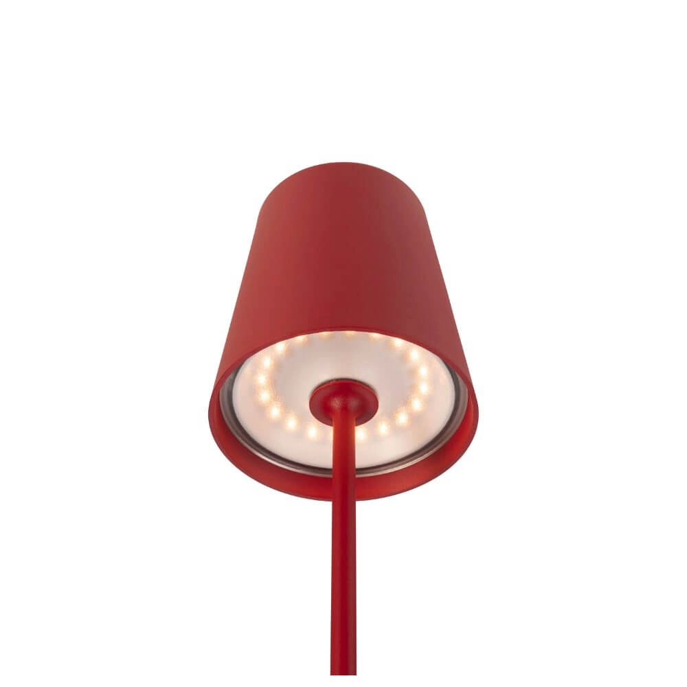 Tischlampe für den Außenbereich Vinolina Two rot - wiederaufladbar SLV 4024163288316