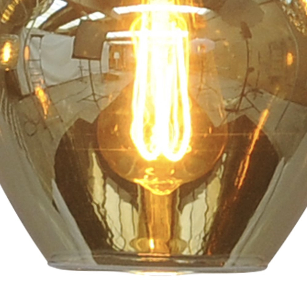 Wandlampe Quinto schwarz mit Rauchglas Masterlight 8718121247670