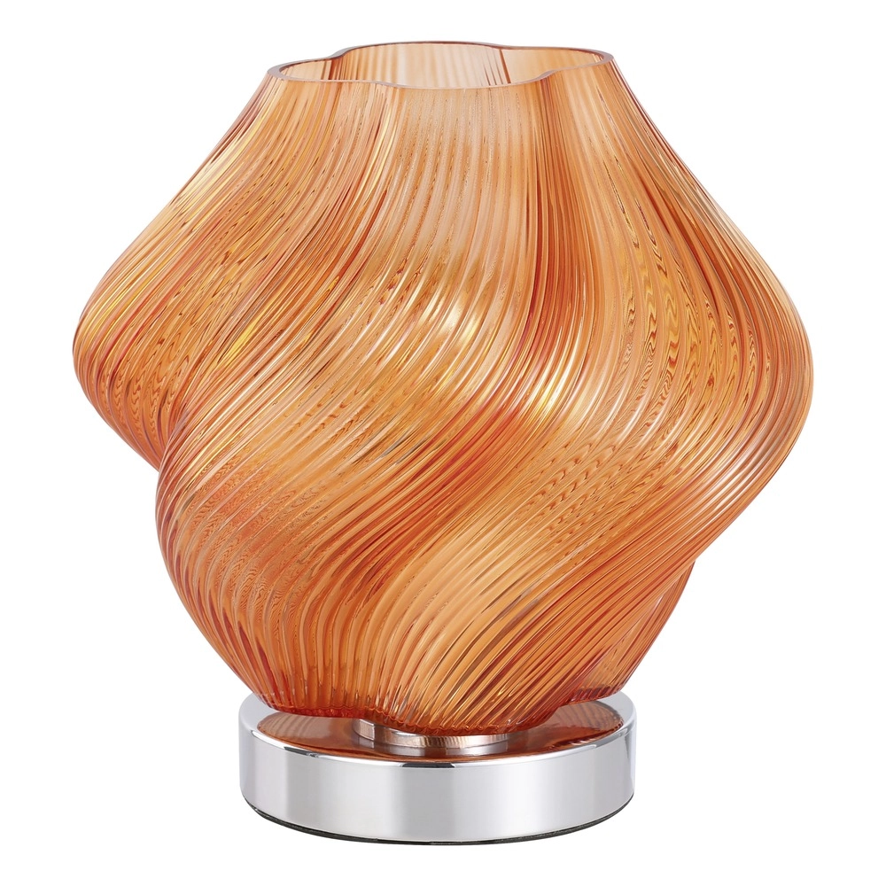 Tischlampendesign Vicenne Orange