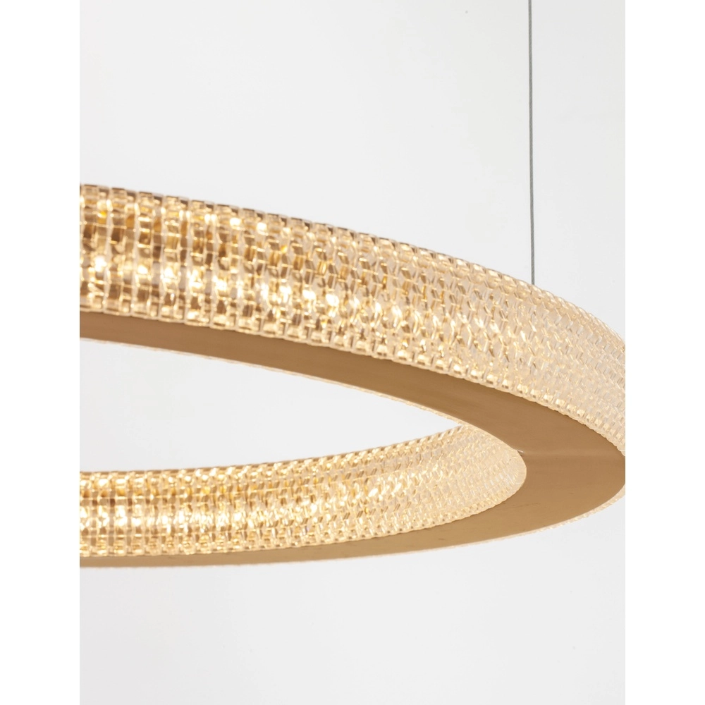Pendelleuchte Fiore gold Ø 60cm Lyora 5212017424136