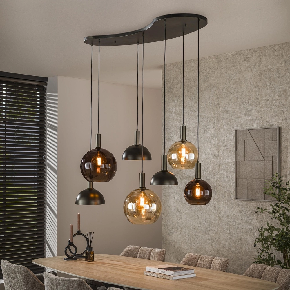 Pendellampe Cluster mit gemischten Hauben Lyora 8716803511750