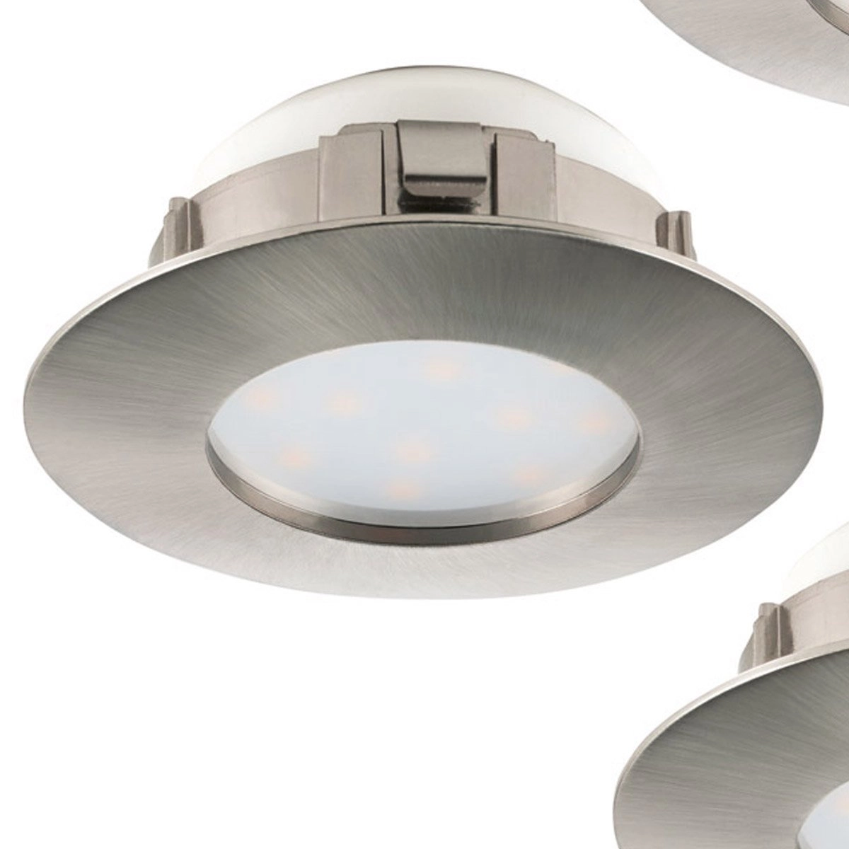 LED-Spot Pineda (3) 3x6W - 3000K - 7,8cm Nickel Eglo 9002759958237