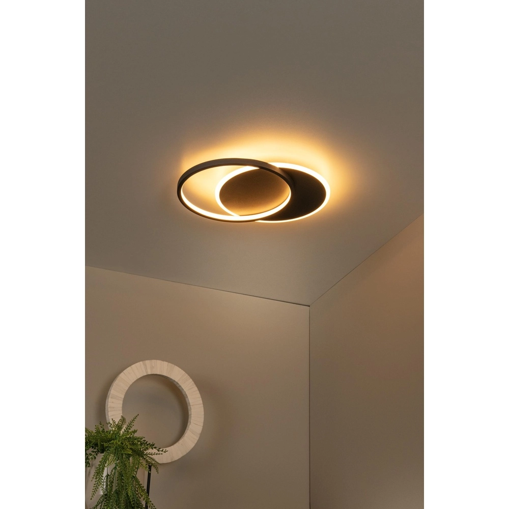 Design-Deckenlicht Axelle schwarzer 2700K Lucide 5411212441713