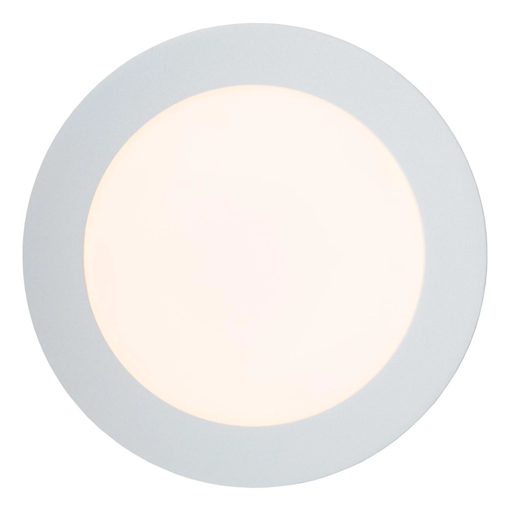 Deckenlicht Brice-Led Ø 18cm - IP44 weiß Lucide 5411212281296