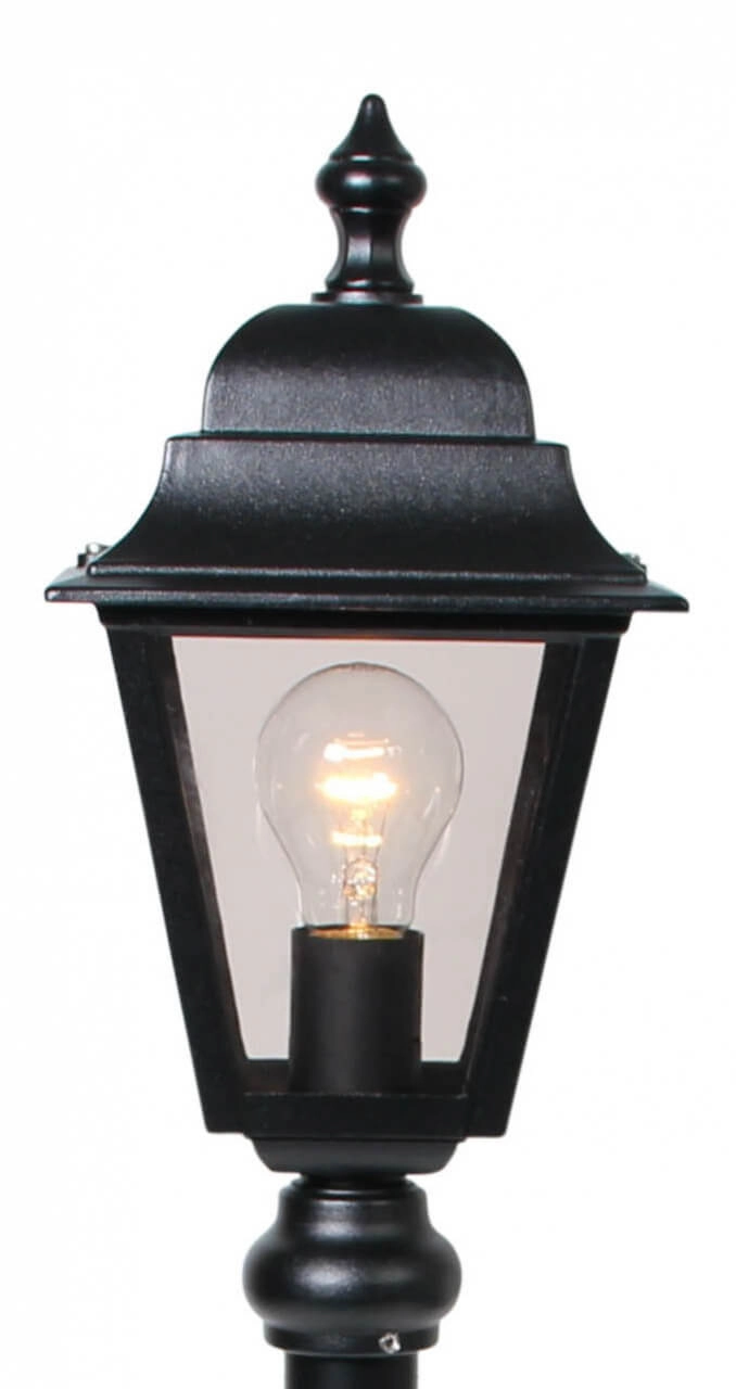 Klassische Terrassenlampe Quadrana 97cm schwarz Franssen 8033239342438