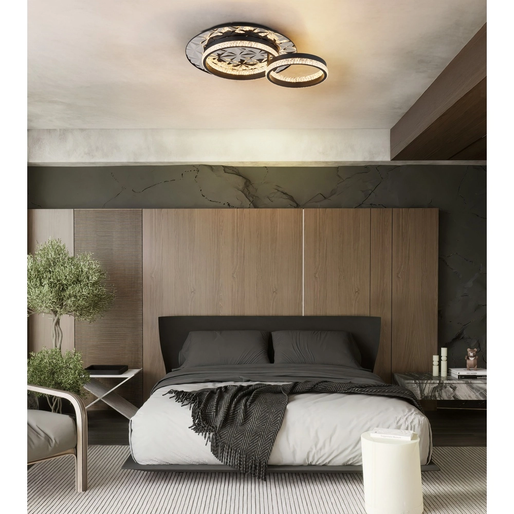 Design-Deckenlampe Della Ii Schwarz Globo 9007371578191