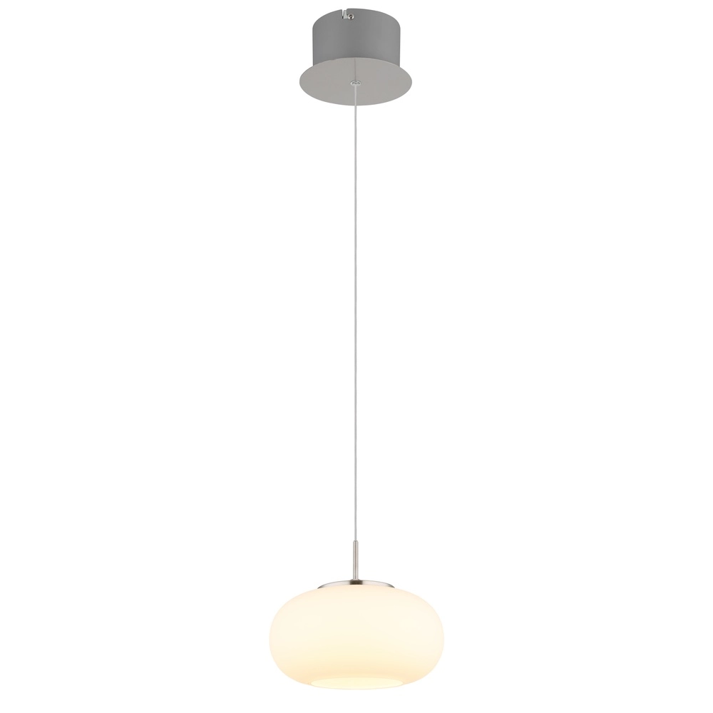 Design-Pendellampe Quintara Einzelnickel