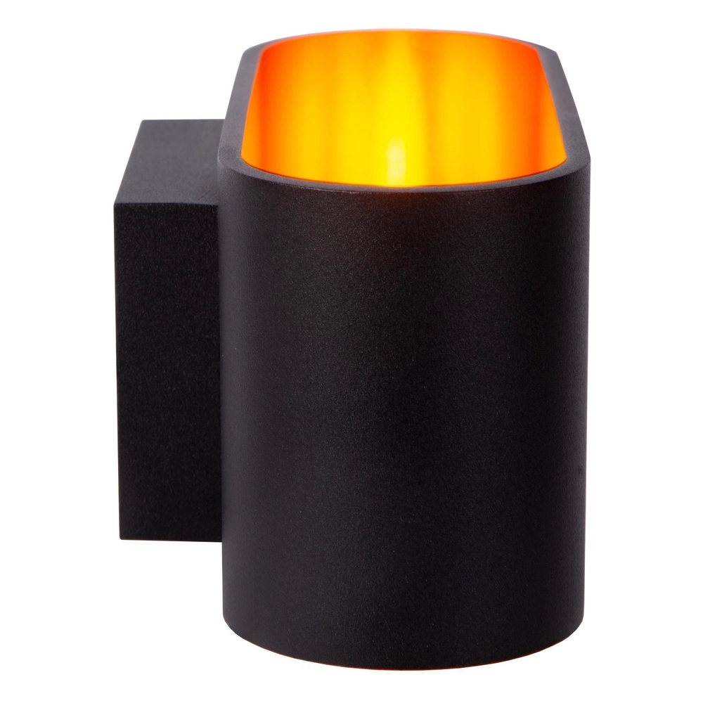Wandlampe Xera 16 cm schwarz Lucide 5411212233684