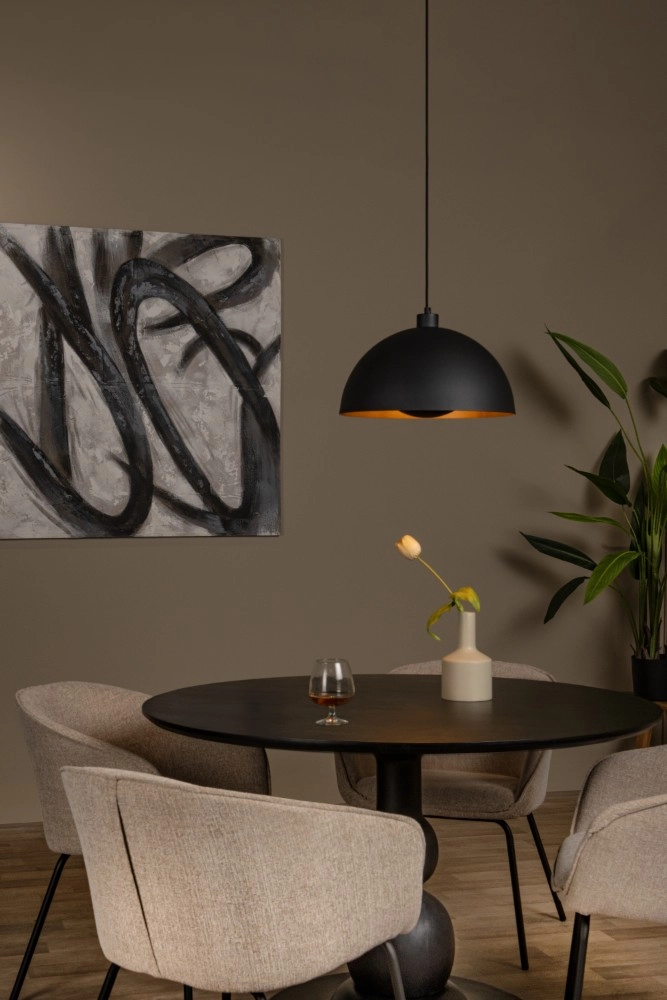 Design-Pendellampe Siemon Schwarz Lucide 5411212451743