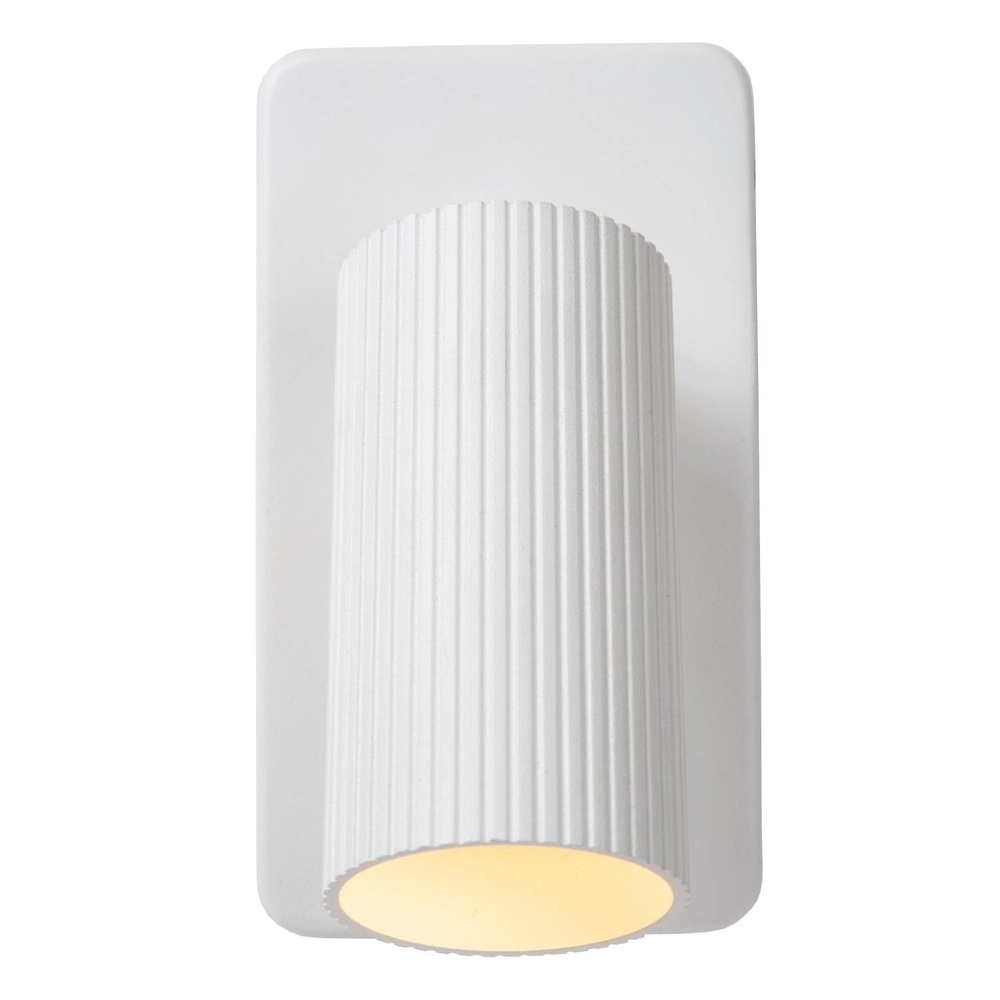 Nachttischlampe Clubs Weiß mit Schalter Lucide 5411212093417