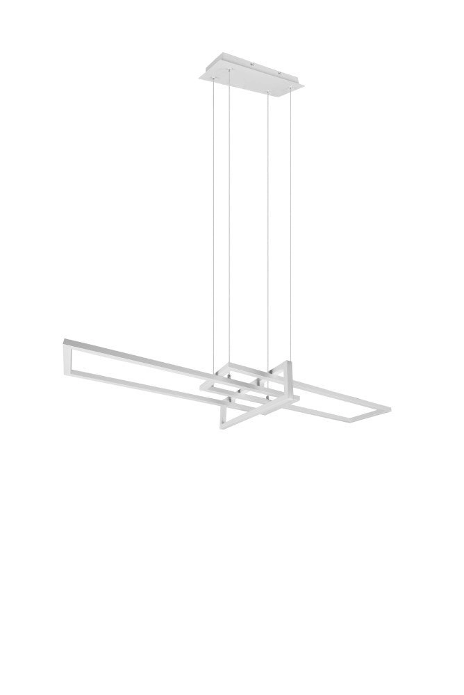 LED Hängelampe Salinas 110 cm weiß Trio 4017807487930