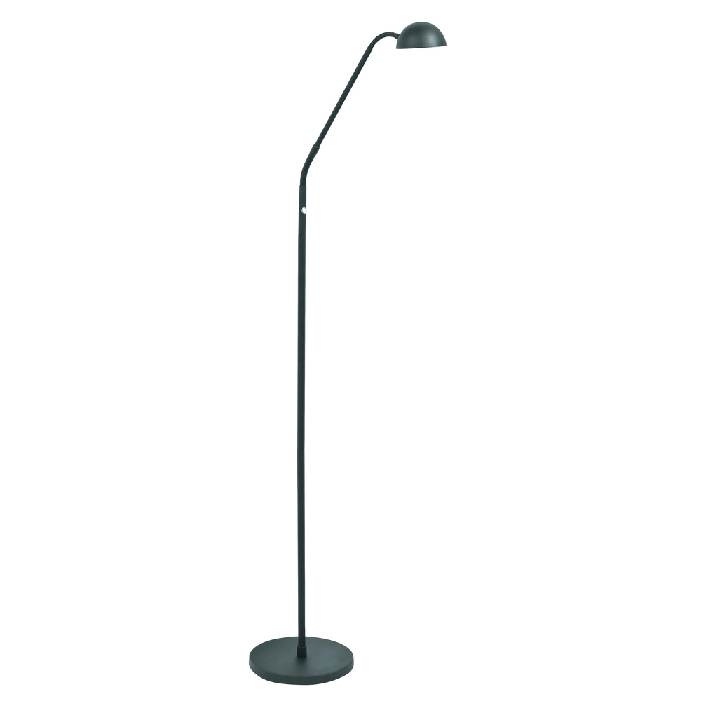 Klassische Leselampe Parma schwarz