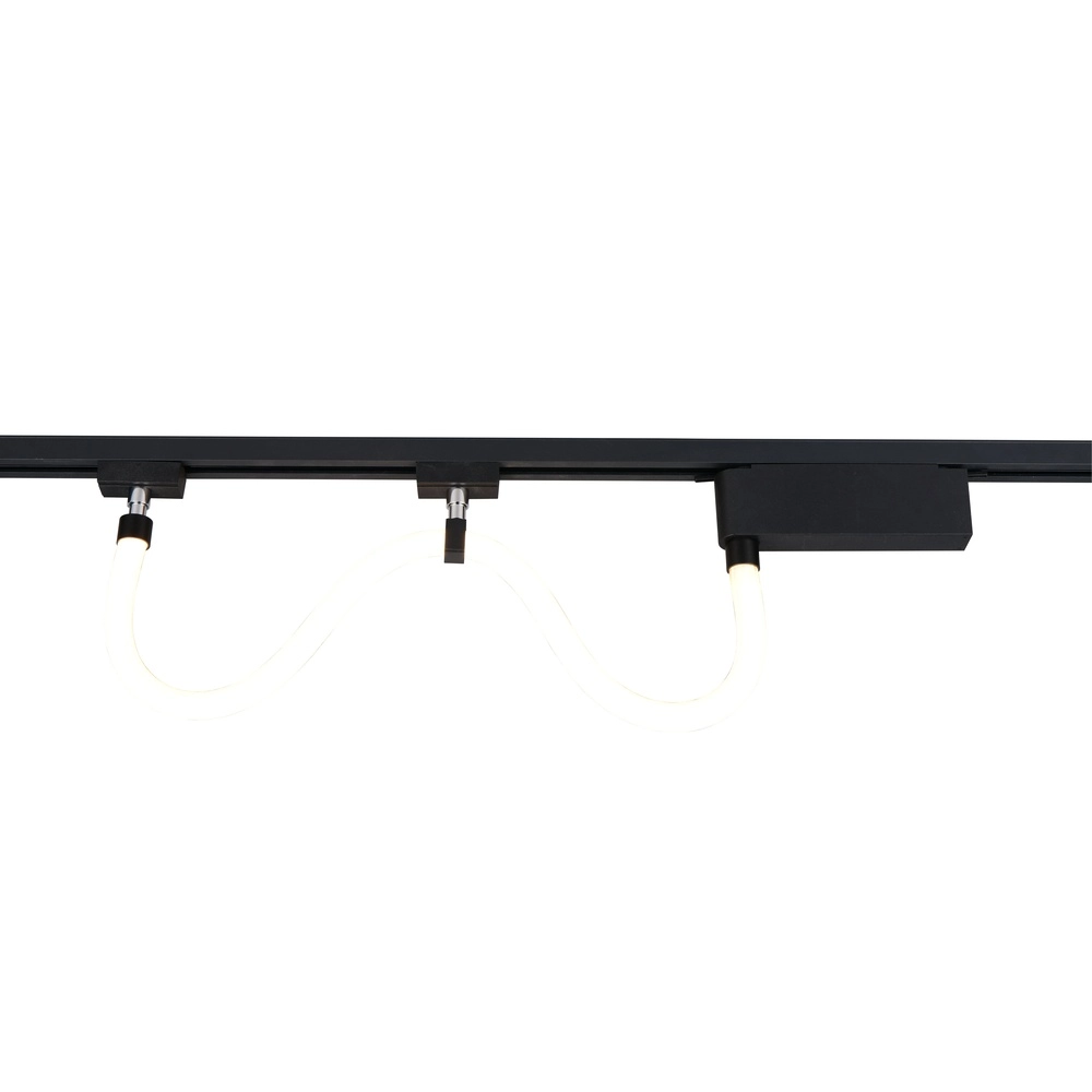 Schlauch für Schienenbeleuchtung Tube schwarz 92cm 2-phasig Trio 4017807667400