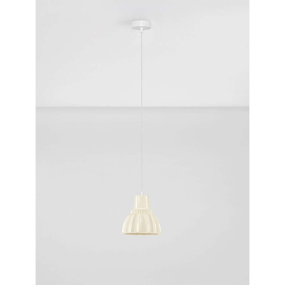 Pendellampe Picco Weiß mit Creme Lyora 5212017495402