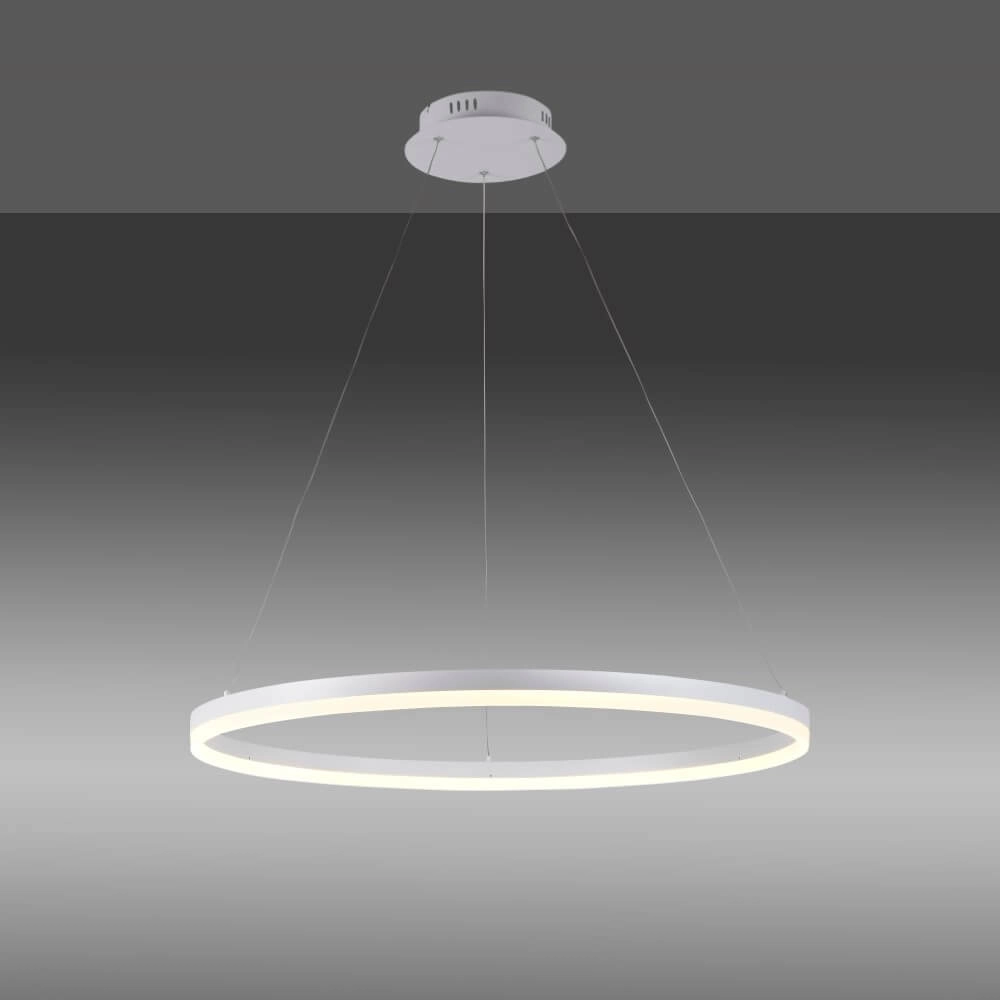 Moderne Hängelampe Titus Ø 80cm weiß Paul Neuhaus 4012248365373