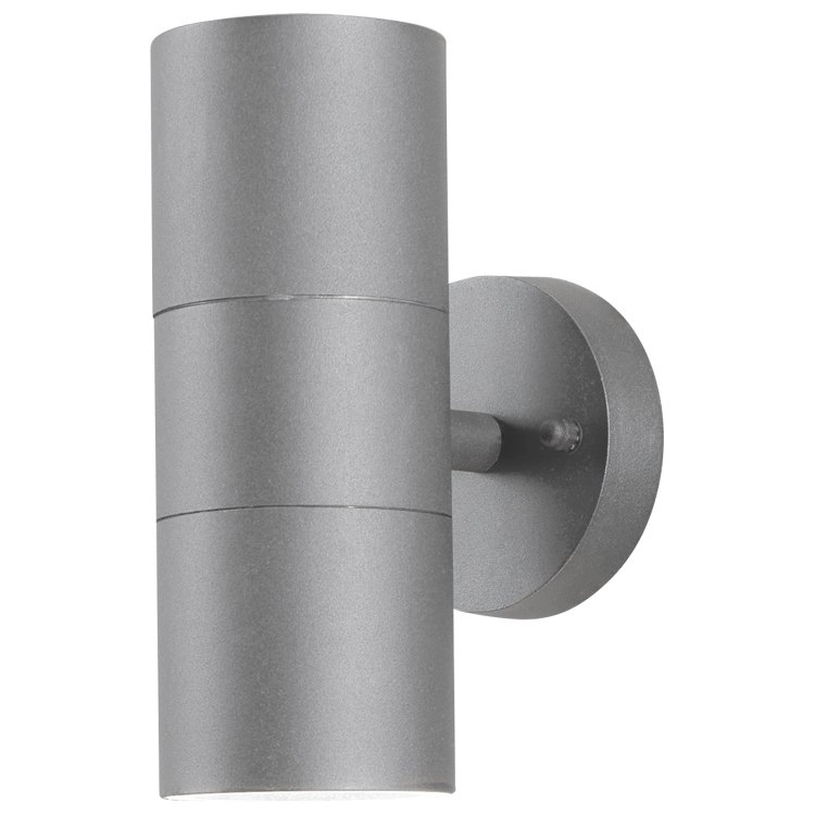 Wandspot Modena Up - Down 2-leichter 19 cm grau