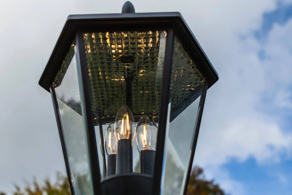 Klassische Laterne London Solar- Lutec 6939412078908