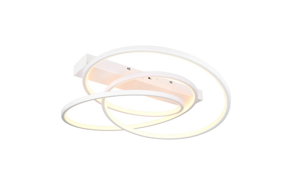 Schlafzimmer-Deckenlampe Darvin weiß - 65cm