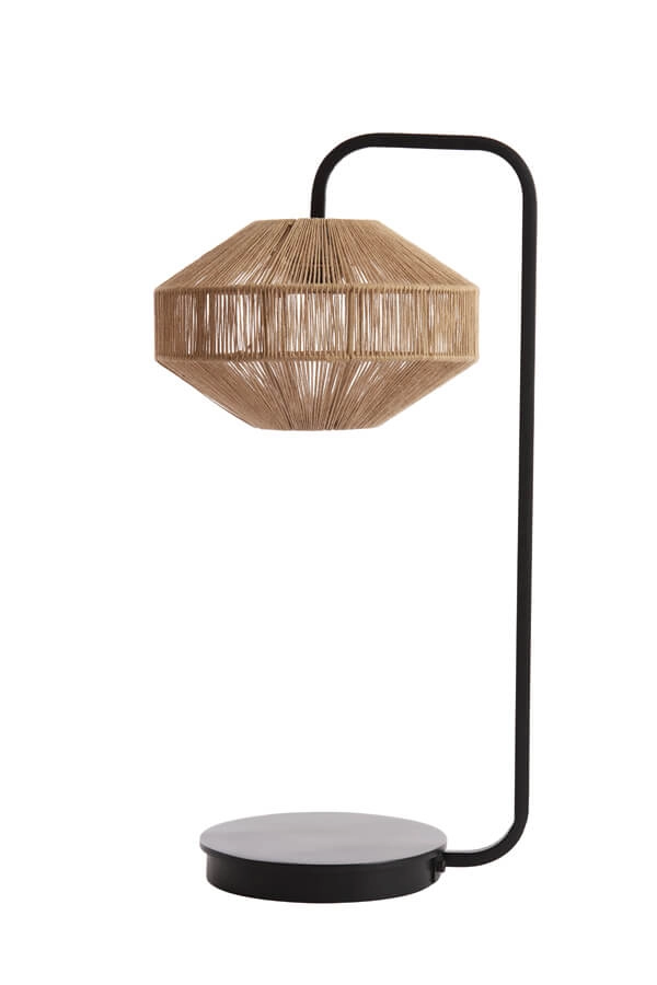 Tischleuchte aus Rattan Lyra Ø 26cm Light & Living 8717807681579