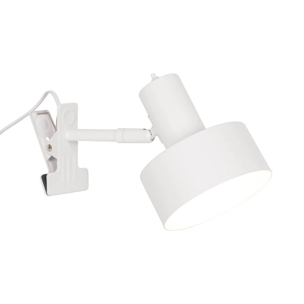 Design Klemmleuchte Matis weiß