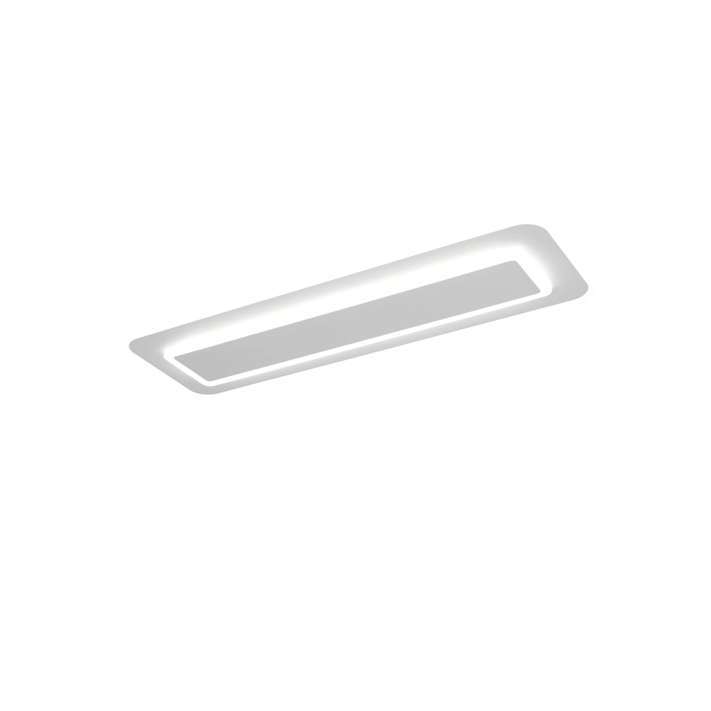 Moderne Deckenlampe Riva Weiß 60 cm Trio 4017807682915