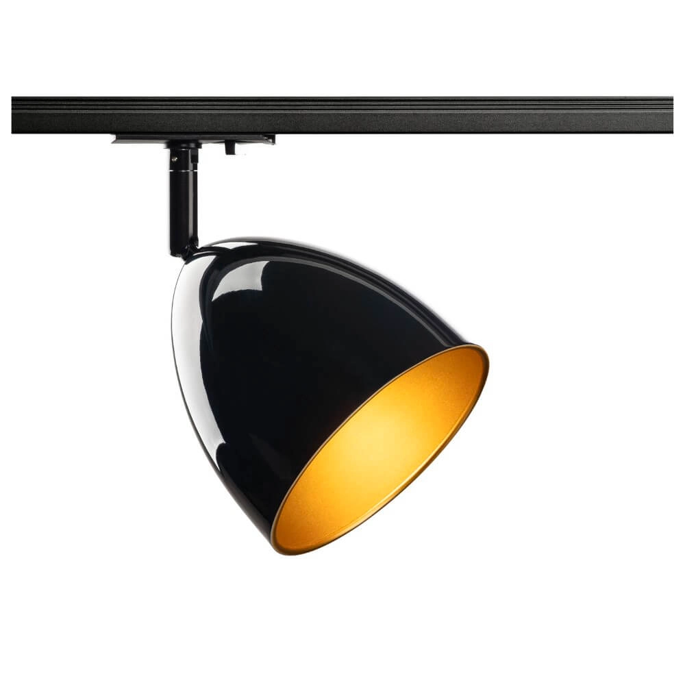 1-Phasen-Schienenleuchte Para Cone Schwarz SLV 4024163292252
