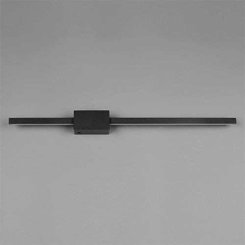 Moderne Wandlampe Cassino Schwarz 70,5 cm Trio 4017807683226