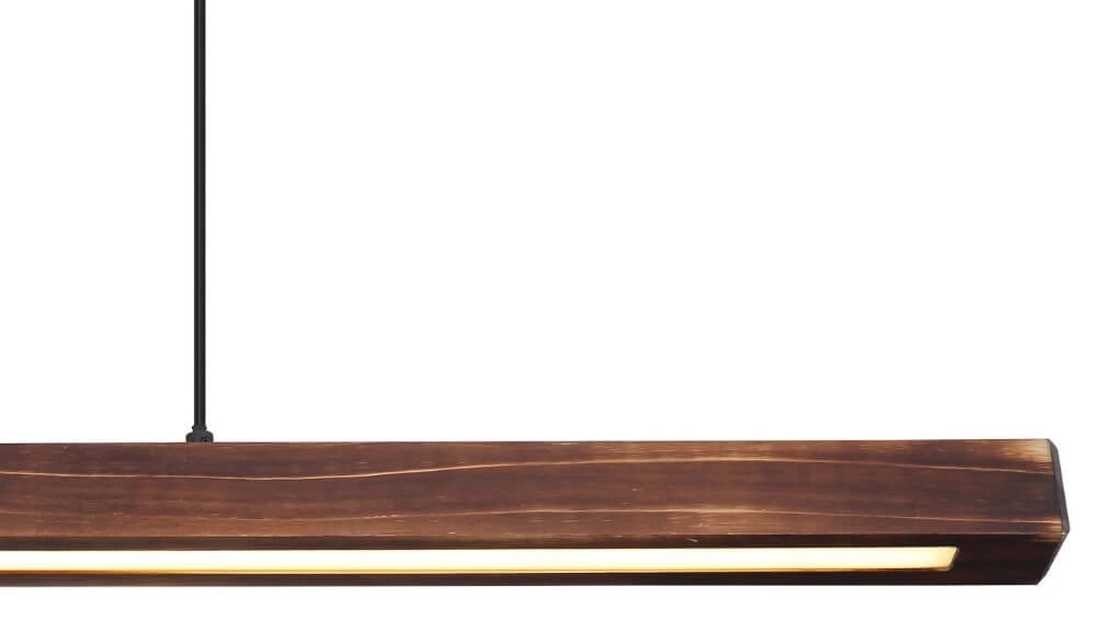 Hängelampe aus Holz Tibeon 70cm Globo 9007371457243