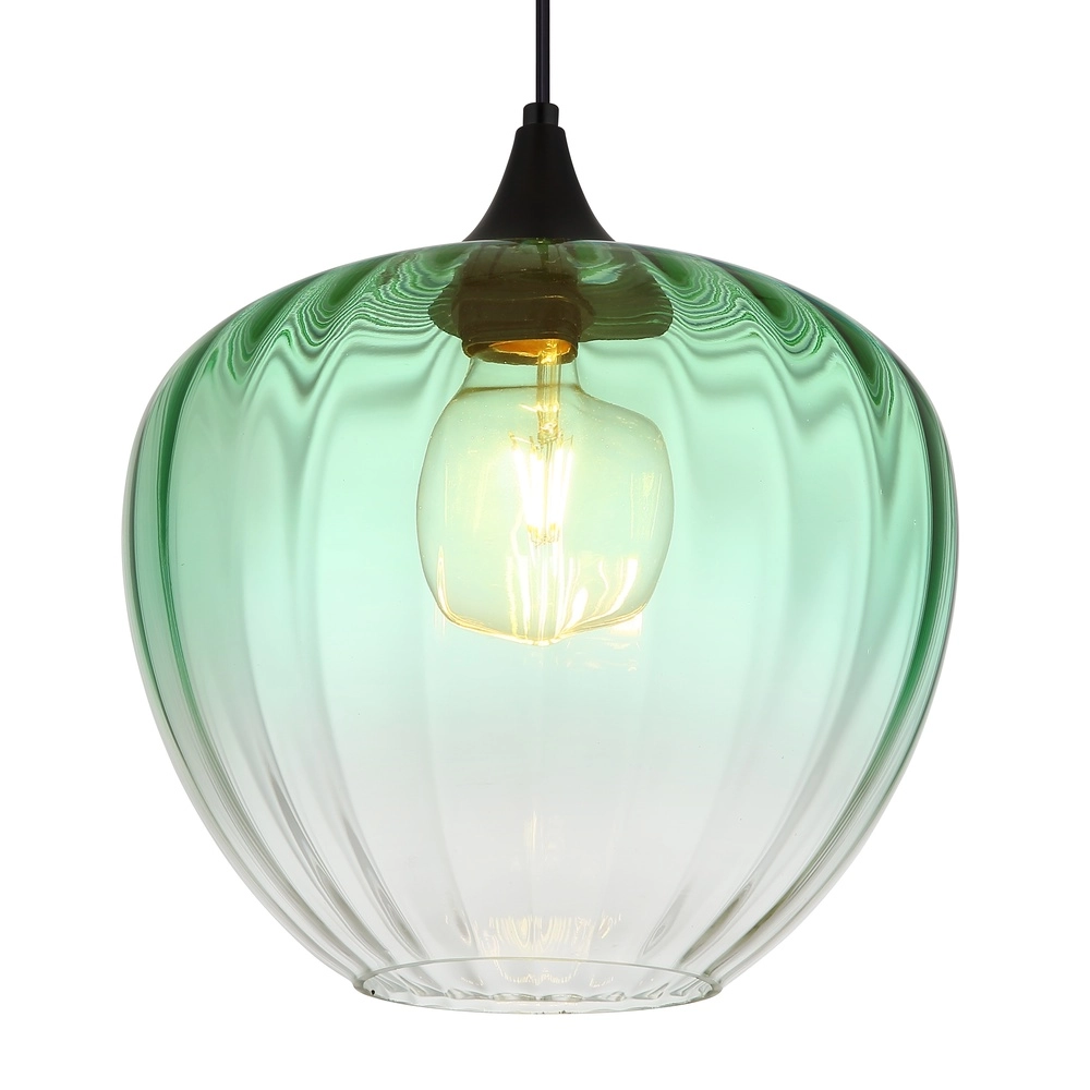 Pendellampe Sander Grünes Glas Globo 9007371509126