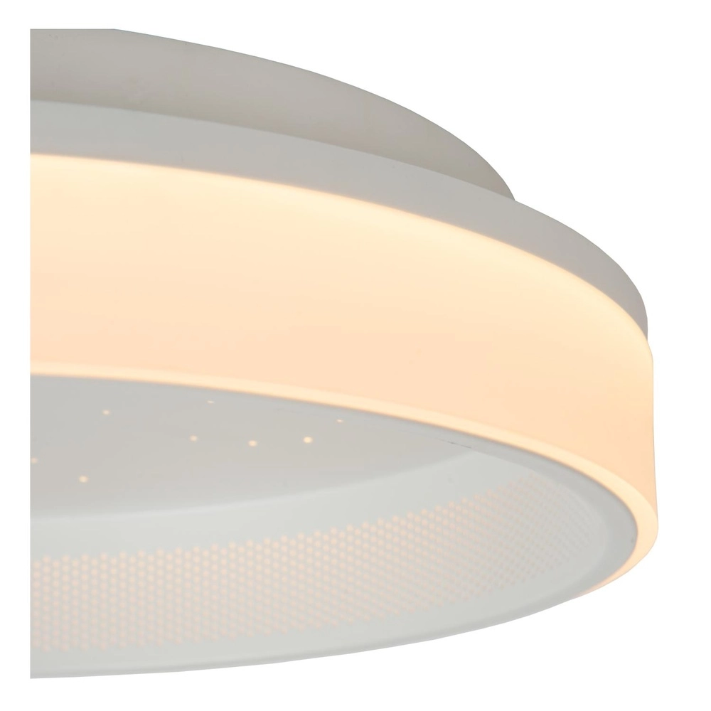 Design-Deckenlicht Estreja Ø 40 cm weiß Lucide 5411212712813