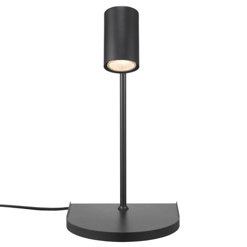 Schwarze Wandleuchte Cody mit USB-Anschluss Nordlux 5704924005114