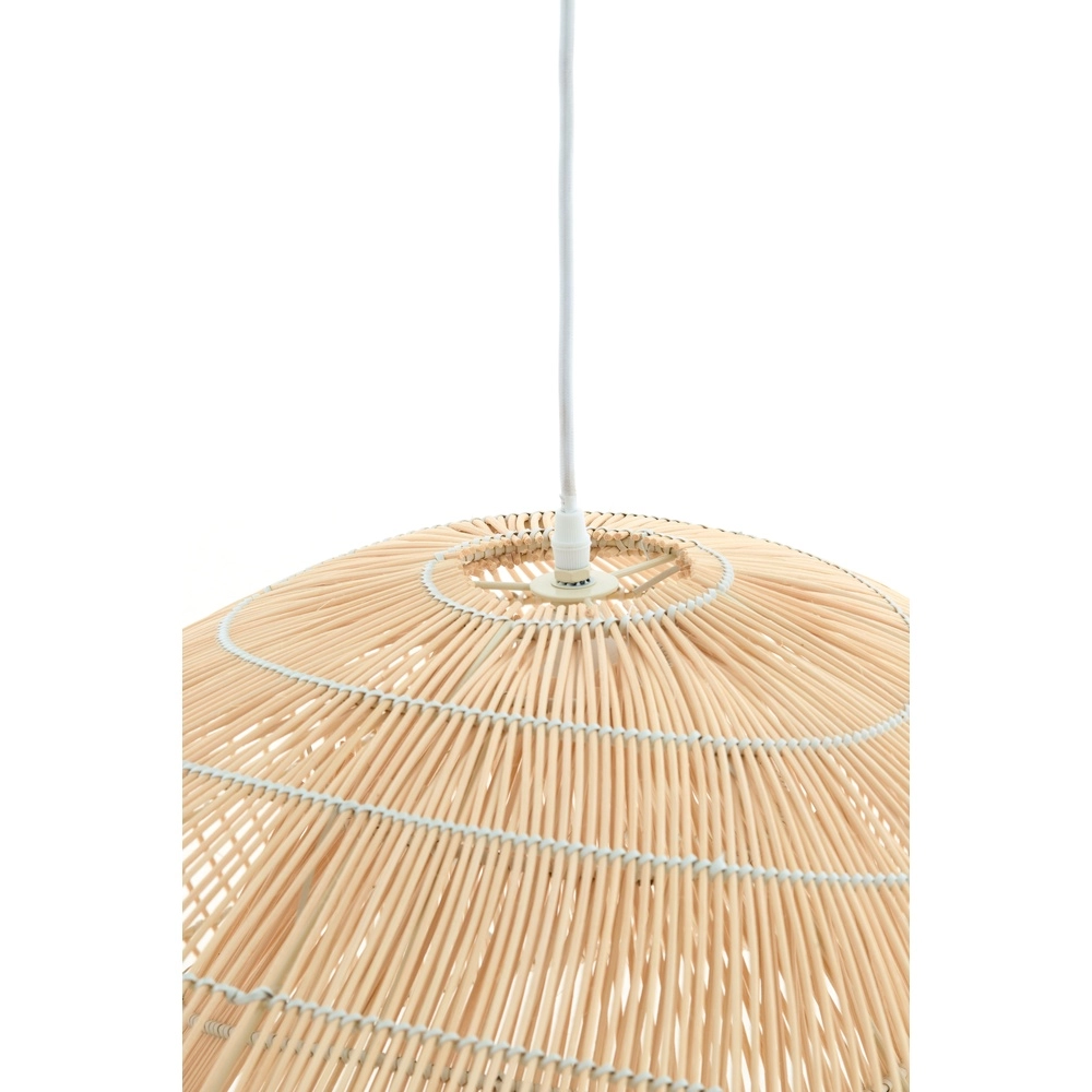 Rattan-Pendellampe Janzur Ø 54 cm – Naturbraun Light & Living 8717807760526