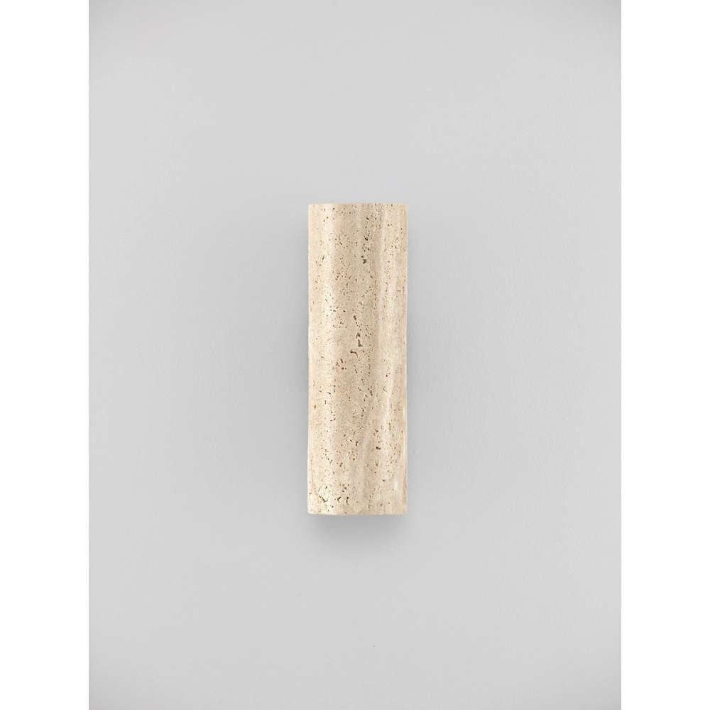 Design-Wandlampe Olvio Sandbrauner Travertin Lyora 5212017495839