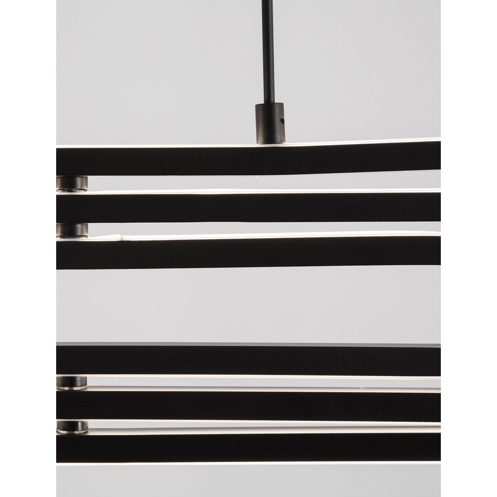 Design-Pendelleuchte Arte Schwarzes Oval Lyora 5212017426000