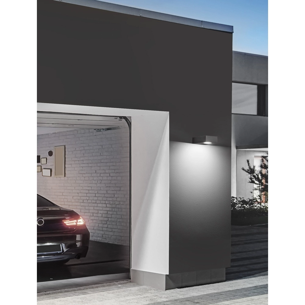 Wandleuchte Apollo Design Grau Lyora 5212017409188