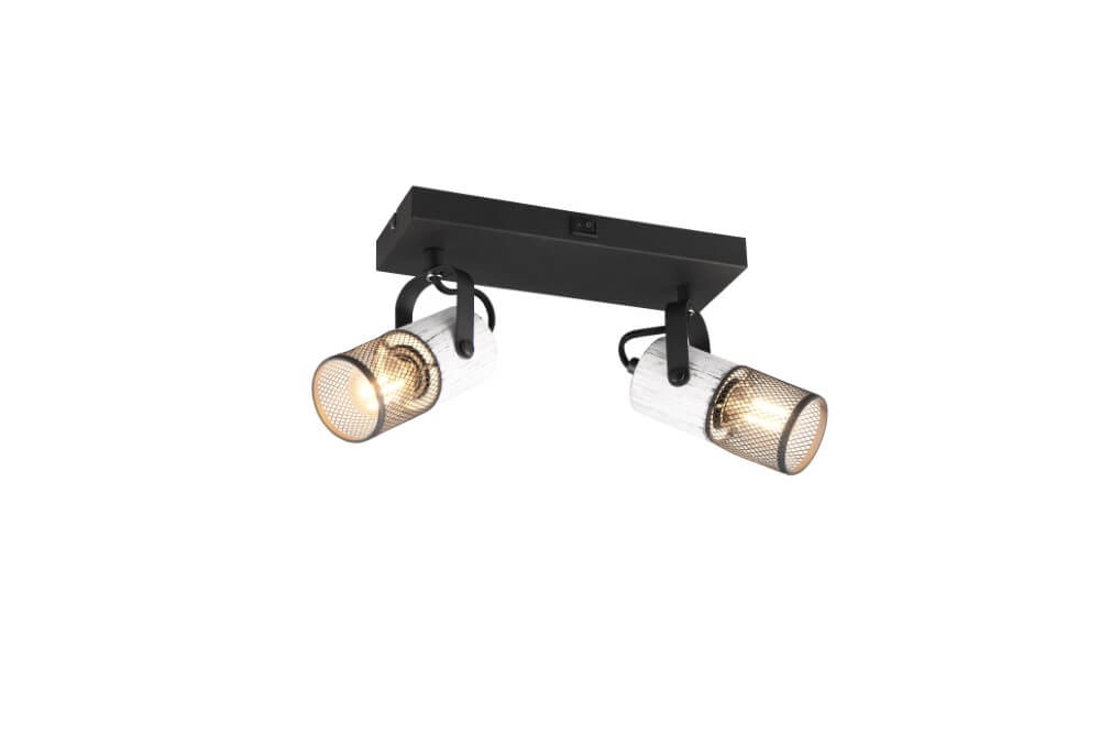 Design-Aufbaustrahler Tosh 2-flammig Trio 4017807600490